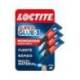 Pegamento Instantaneo loctite Super Glue 3 x1 gr