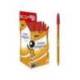 Boligrafo Bic Cristal Naranja color rojo 0,30 mm