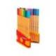 Rotuladores Stabilo point 88 Color Parade Estuche 20 unidades