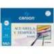Papel acuarela Canson A3 gramaje 370 g/m2