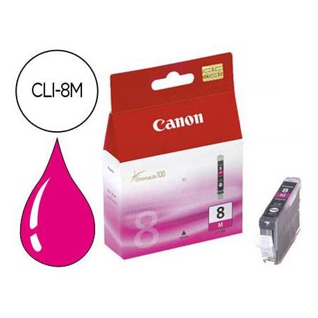 Cartucho Canon 0622B001 Nº CLI-8M Magenta