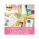 Bloc de notas adhesivas quita y pon post-it 38x51 mm colores neon. Pack de 12 blocs
