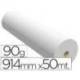 Papel reprografia Plotter 90 g/m2, 914 mm x 50 m.
