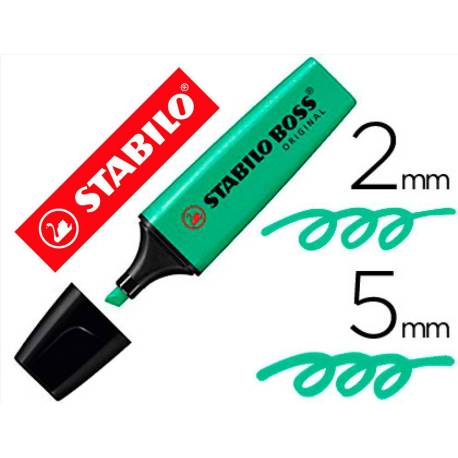 Rotulador Stabilo Boss 70 turquesa