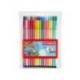 Rotulador Stabilo pen 68 Neon estuche 24+6 neón