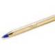 Boligrafo Bic Cristal Celebration Oro 0,4 mm Tinta Azul