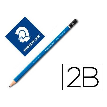 Lapices de grafito Staedler Mars Lumograph 100 2B