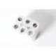 PAPEL HIGIENICO MARCA LUCART ECOLOGICO 17 G 2 CAPAS 20 M MANDRIL 45 MM PAQUETE DE 12 ROLLOS