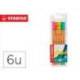 Rotulador Stabilo Point 88 Pack 6 Colores Neon