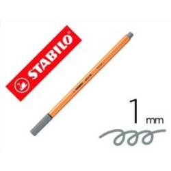 Rotulador Stabilo Point 88 Gris claro