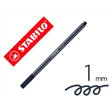 Rotulador Stabilo 68/98 1 mm Gris paynes