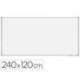 Pizarra Blanca Rocada Acero Vitrificado Magnética marco aluminio 120x240 cm