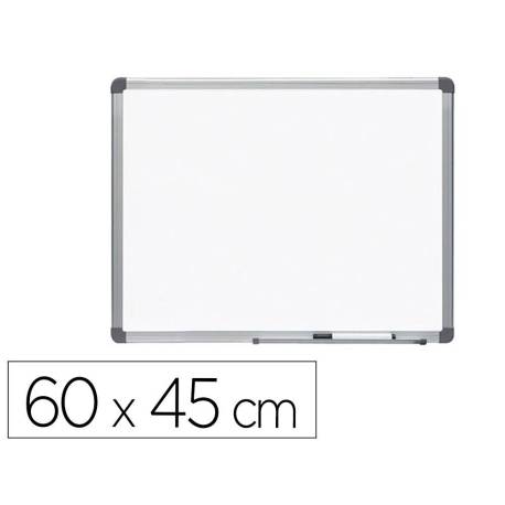 Pizarra Blanca Rocada Acero Vitrificado Magnética Marco aluminio 45x60 cm