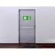 PICTOGRAMA ARCHIVO 2000 SALIDA DE EMERGENCIA IZQUIERDA PVC VERDE LUMINISCENTE 224X300 MM