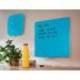 RELOJ LEITZ COSY DE PARED SILENCIOSO CRISTAL 30X30CM COLOR AZUL