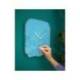 RELOJ LEITZ COSY DE PARED SILENCIOSO CRISTAL 30X30CM COLOR AZUL