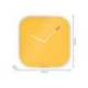RELOJ LEITZ COSY DE PARED SILENCIOSO CRISTAL 30X30CM COLOR AMARILLO