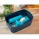 PORTARROLLO SOBREMESA LEITZ COSY PLASTICO PARA CINTAS 33 MT AZUL