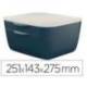 FICHERO CAJONES DE SOBREMESA LEITZ COSY 2 CAJONES COLOR GRIS