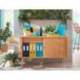 FICHERO CAJONES DE SOBREMESA LEITZ COSY 2 CAJONES COLOR AMARILLO
