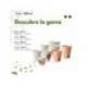 VASO DE CARTON BIODEGRADABLE BLANCO 220 CC PAQUETE DE 50 UDS