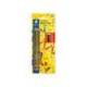 LAPICES DE GRAFITO STAEDTLER NORIS N.2 HB 3 UDS CON AFILALAPIZ CON DEPOSITO