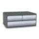 FICHERO CAJONES DE SOBREMESA CEP MOOV UP RECICLADO 80% 3 CAJONES GRIS 275X369X146 MM