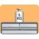 FICHERO CAJONES DE SOBREMESA CEP MOOV UP RECICLADO 80% 3 CAJONES GRIS 275X369X146 MM