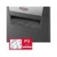 DESTRUCTORA DE DOCUMENTOS MARCA REXEL MOMENTUM X308 CAPACIDAD DE CORTE 8 HOJAS DESTRUYE GRAPAS Y CLIPS 15 LITROS