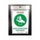 SEÑAL ADHESIVA AVERY USAR DESINFECTANTE PARA LAS MANOS DIN A4 RESISTENTE A LOS RAYOS UV PACK DE 2 UDS