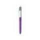 BOLIGRAFO BIC CUATRO COLORES MORADO PUNTA DE 1 MM