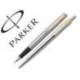 JUEGO MARCA PARKER DUO JOTTER ACERO GT BOLIGRAFO + PLUMA