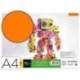 Goma eva liderpapel naranja paquete de 10 hojas
