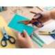 Tijera escolar zig zag Liderpapel 16 cm