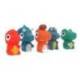 MARIONETAS DE DEDOS MARCA IMAGINOVO TINY TALES PVC EXPOSITOR DE CARTON SOBREMESA 10 UNIDADES SURTIDAS 360X235X320 MM