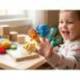 MARIONETAS DE DEDOS MARCA IMAGINOVO TINY TALES PVC SELVA BLISTER DE 5 UNIDADES SURTIDAS