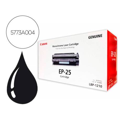 TONER CANON EP25 LBP1210 COLOR NEGRO