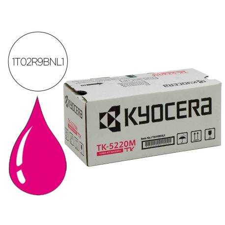 TONER KYOCERA MITA TK-5220M COLOR MAGENTA ECOSYS M5521CDW, ECOSYS M5521CDN 1200 PAG