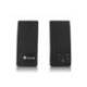 ALTAVOZ NGS MULTIMEDIA 2.0 RMS 2W ALIMENTACION USB INTERRUPTOR VOLUMEN COLOR NEGRO