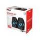 ALTAVOCES MARCA TRUST GEMI 2.0 12W ILUMINACION LED CONTROL DE VOLUMEN Y CONEXION