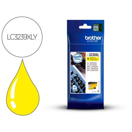 CARTUCHO BROTHER LC3239Y COLOR AMARILLO mfc-j6945dw / mfc-j5945dw / hl-j6000dw