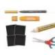 SET DE DIBUJO MARCA CARIOCA METALLIC POP UP CARD CREATOR 3D 17 PIEZAS
