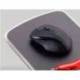 Alfombrilla para raton kensington duo gel con reposamuñecas negro/rojo 240x182x25 mm