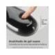 Alfombrilla para raton kensington duo gel con reposamuñecas negro/rojo 240x182x25 mm