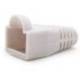 FUNDA PROTECTORA DE CABLE MARCA NANOCABLE RJ45 COLOR COLOR GRIS
