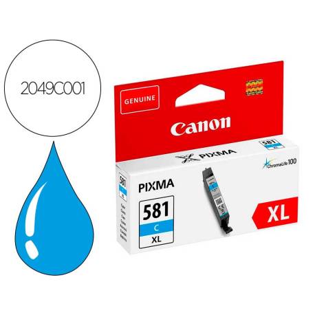 CARTUCHO CANON PIXMA CLI-581XL CIAN 2049C001