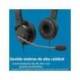 AURICULAR KENSINGTON HI-FI CON MICROFONO USB CABLE 180 CM NEGRO