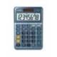 CALCULADORA CASIO MS-80E SOBREMESA 8 DIGITOS TX +/- TECLA DOBLE CERO AZUL