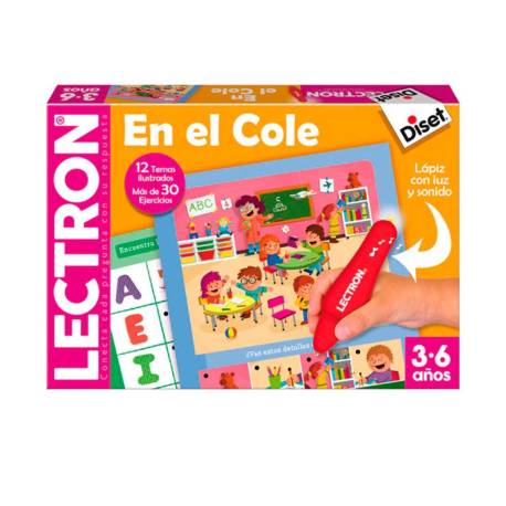 JUEGO MARCA DISET DIDACTICO LECTRON EN EL COLE 3-6 AÑOS