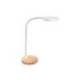 LAMPARA DE OFICINA MARCA CEP SILVA FLEX BASE BAMBU 160X160X600 MM